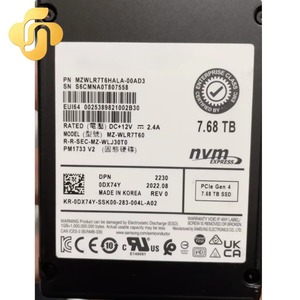 PM1733 MZ-WLR7T60 โซลิดสเตทไดรฟ์ 7.68TB PCIe NVME U.2 2.5 SSD 0Y27TR 0DX74Y 084C40 U.2 SSD รับประกัน 1 ปี หากต้องการขนาดใหญ่ขึ้น - Product Image 3