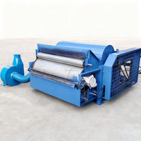 Ouvre-balle de tissu textile Machine déchiqueteuse de tissu déchets fil de laine de polyester vieux tissu coton recyclage fibre Machine d'ouverture