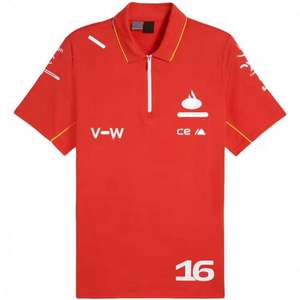 Traje de Carreras <span class=keywords><strong>Mercedes</strong></span> <span class=keywords><strong>Benz</strong></span> F1 Personalizado de Fábrica 2025, Conjuntos Deportivos Impermeables de Alta Calidad para Adultos, Nuevas Camisetas de Fórmula Uno - Product Image 2