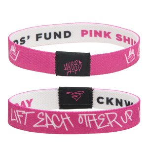 Bracelets promotionnels en polyester imprimé, 1,5 cm de largeur, 1 mm d'épaisseur, décontractés, sécurisés, NFC RFID, pour concerts - Product Image 3