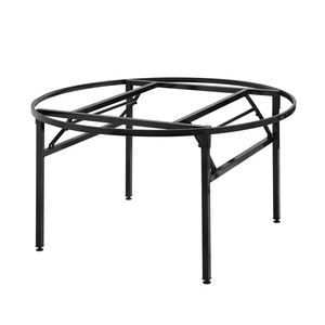 La <span class=keywords><strong>sillas</strong></span> soporte para comedor conjunto de diseños piso de <span class=keywords><strong>cocina</strong></span> Oval plegable <span class=keywords><strong>mesa</strong></span> de banquete <span class=keywords><strong>y</strong></span> silla - Product Image 4