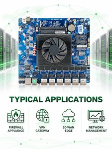 Placa base industrial N5105 i7 8550U i5 8250U i3 8130U X86 con 6 puertos 2.5GbE, router firewall - Product Image 4