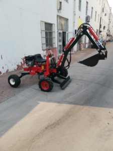 Miniexcavadora de 0,6 toneladas y 1 tonelada con accesorios, miniexcavadora de ruedas de 1,5 toneladas y <span class=keywords><strong>2</strong></span> toneladas - Product Image 4