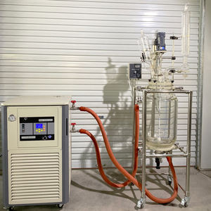 Reactor Químico de Vidrio con Camisa de 50L y 100L para Laboratorio, en Existencia en EE. UU. - Product Image 5