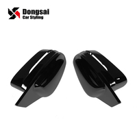 Cubiertas de Espejos Laterales Estilo M4 para BMW G20 G22 G30 G42 G32 G11 Serie 2 3 4 5 7, ABS Inyectado Negro Brillante, LHD