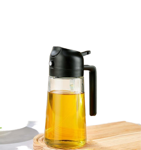 Botella de Aceite en Aerosol de Vidrio 2 en 1 con Rociador a Precio de Fábrica Reutilizable para Cocina Múltiples Recompras Disponibles - Product Image 2
