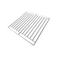 Grille de barbecue robuste en acier inoxydable 304 pour camping en extérieur, foyer à charbon de bois portable et pliable