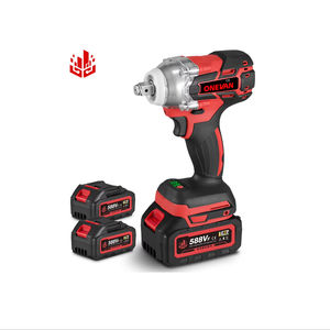 Clé à chocs électrique ONEVAN 1/2, moteur 4815, sans fil, sans balais, couple de serrage de 300 N.m, avec lumière LED pour batterie Mikita - Product Image 1