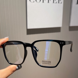 Bán Hot Bán buôn Stylish unisex người lớn quá khổ vuông màu xanh ngăn chặn ánh sáng kính mắt Frames cho tất cả các mặt - Product Image 4