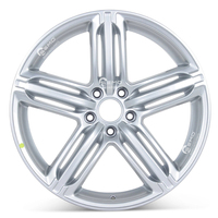 15-20" 5x112 Full Size <strong>Alloy</strong> Rim for Audi A3 A4 A5 A6L A7 Silver/Black