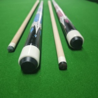Akçaağaç Bilardo İstakası Büyük Başlıklı 13mm Uçlu 1/2 Bölmeli 2 Parçalı Hafif Dayanıklı Paslanmaz Çelik Bağlantılı Akçaağaç Ahşap 12mm Toptan