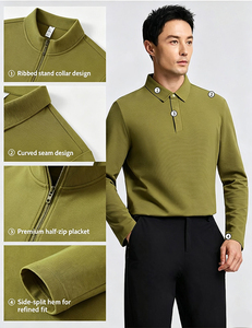 For Shirt Polyester Cotton <strong>Jacket</strong> High Elastic Light Warm Breathable Solid Outdoor Lapel for Men and Women Spot Wholesale - Product Image 4