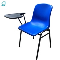 Chaise d'étude en plastique PP avec tablette d'écriture pour étudiants, idéale pour les cours et la formation – Vente en gros de fournitures scolaires universitaires