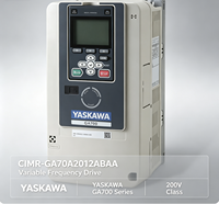 Variador de Frecuencia Yaskawa CIMR-GA70A2 Monofásico 220V CA, 0.4KW-2.2KW, Control Vectorial GA700 para Automatización Industrial