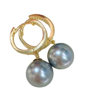 Accessoires en argent S925 pour perles DIY, support d'oreille vide de 4 mm, style tendance, bijoux simples pour la fabrication de bijoux - Product Image 5