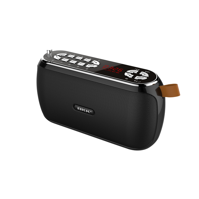 New Arrival Portable Mini for 5.3 Speaker with FM Radio Digital Music Player Display Screen & Battery (J20)