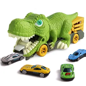 Trending Outdoor Gelegeerd Speelgoed Glijdende Metalen Model Auto Groothandel Dieren Legering Klassieke Auto Metalen Dinosaurus Set Speelgoed