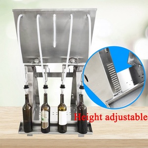 Tafelsap Sterke Drankvuller 4 Tuit Zwaartekracht Handmatige Bierfles Vulmachine - Product Image 1