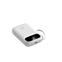 Batterie externe en plastique à charge ultra-rapide 225W, 20 000 mAh, batterie au lithium polymère ternaire, livrée avec quatre câbles, certifiée 3C, portable