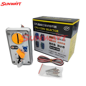 Prix de gros JY-388 Accepteur de pièces à comparateur CPU avec lumière LED, sélecteur de pièces en plastique pour machine à griffes et distributeur automatique - Product Image 4