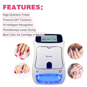 Impresora Automática de <span class=keywords><strong>Uñas</strong></span> R3D con Pantalla Táctil, Máquina de Pintar <span class=keywords><strong>Uñas</strong></span> con Función de Secado, Impresora Portátil de Arte de <span class=keywords><strong>Uñas</strong></span> a <span class=keywords><strong>Color</strong></span> para Uso en Salón - Product Image 3