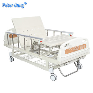 Cama Hospitalaria Manual Peter Deng de Doble Función con Freno de Control Centralizado para Pacientes y Cuidado de Ancianos - Product Image 3