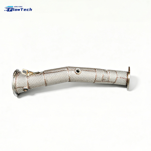 ท่อดาวน์ไปป์สมรรถนะสูงสำหรับ Lexus IS 300 พร้อมแผ่นกันความร้อน เชื่อมแบบ TIG ติดตั้งได้โดยตรง - Product Image 5
