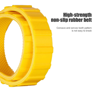 Llave de filtro antideslizante de 12 pulgadas, llave ajustable de goma para filtro de aceite, llave de correa para reparación de automóviles, llave de filtro antideslizante - Product Image 2