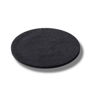 Promotional Items Simple Round <b>Silver</b> Engraved Laser Metal Table <b>Coasters</b> for Drinks - Product Image 3