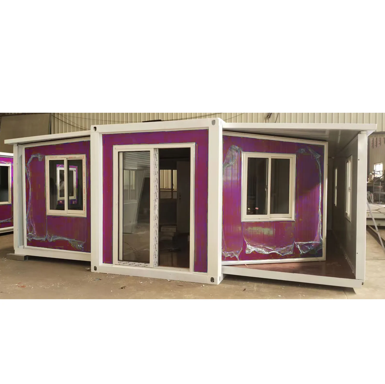 Competitive Price Expandable Prefab Modular Folding Prefab House for Living/Home/Shop/Kitchen/Bathroom/Office/Storage