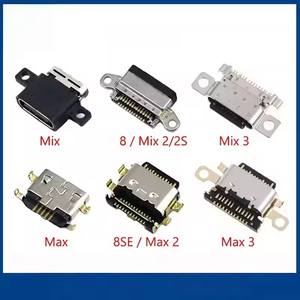 Para conector de puerto de enchufe de cola de carga Micro USB tipo C para Xiaomi <span class=keywords><strong>Mi</strong></span> <span class=keywords><strong>Max</strong></span> 2 Mix 2 <span class=keywords><strong>2S</strong></span> <span class=keywords><strong>Max</strong></span> 3 8 8SE - Product Image 1