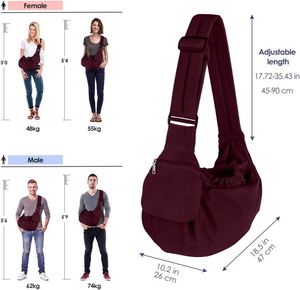 Manufacture Customization Shoulder Carry Bag Adjustable Soft Padded Shoulder Straps Suitable for <b>Small</b> Animals - Product Image 4