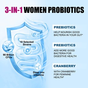 OEM ODM Women's <b>Probiotic</b> <b>Tablets</b> Help Nourish Good Bacteria in Your Gut Improve Immune Function Women's Prebiotic <b>Tablets</b> - Product Image 6