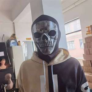 New Halloween Terror Ghost Face Mask Nylon Bag Face Skin Scream Ghost Halloween Festival Prop Face Mask - Product Image 1