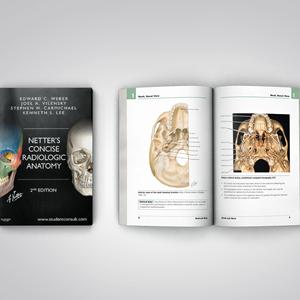 Netter's Concise Radiologic Anatomy 2 Impression de manuels médicaux personnalisés Reliure à coudre à petite quantité minimale de commande Reliure à reliure parfaite - Product Image 4
