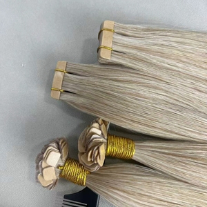 <span class=keywords><strong>Extensions</strong></span> de <span class=keywords><strong>cheveux</strong></span> <span class=keywords><strong>naturels</strong></span> humains européens vierges Remy russes à <span class=keywords><strong>bandes</strong></span> adhésives - Product Image 6