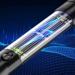 Đèn Pin Led Tự Vệ Búa An Toàn Đa Chức Năng Sạc USB Đèn Pin Năng Lượng Mặt Trời Cứu Hộ Thoát Hiểm Khẩn Cấp Cho Xe Hơi - Product Image 6