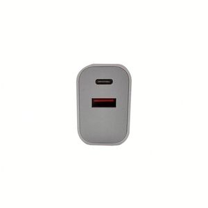 US <b>Plug</b> Phone Charger A+C <b>USB</b> Type C Power Adapter 20W PD <b>USB</b>-C <b>Wall</b> Charger Block for Smart Phones - Product Image 4