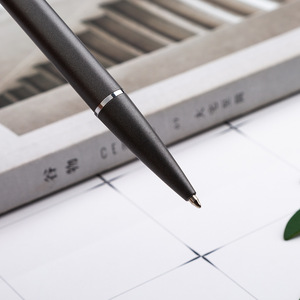 Bolígrafos de Metal de Punta Mediana con Tinta Negra de Marca Personalizada, Ancho de Escritura de 1.0 mm - Product Image 6