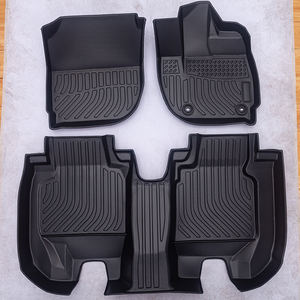 Alfombrillas antideslizantes para coche <span class=keywords><strong>Honda</strong></span> accord <span class=keywords><strong>crv</strong></span> fit Jazz, alfombras 3D para el suelo del conductor de la mano derecha, sin olor - Product Image 3