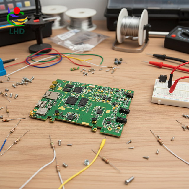High-Reliability Medical Communication Device PCBA Assembly with Quick-Turn SMT OEM Green 2-Year Warranty