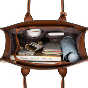 Sac à <span class=keywords><strong>main</strong></span> de luxe, personnalisé pour femmes, lot de sacs à <span class=keywords><strong>main</strong></span> en cuir pu, de styliste, vente en gros, - Product Image 5