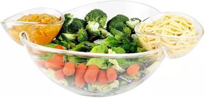 Chip e Dip Salada Fruteira Set 3L Tigela Principal, 180ml Dipping Bowls - Product Image 2