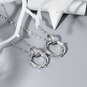 Vendita calda di tendenza gotico minimalista rosa oro croce collana di gioielli di moda per bambini-commercio all'ingrosso - Product Image 1