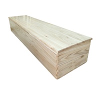 Ataúd de Cremación Simple sin Adornos, Disponible Hecho a Medida.