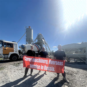 Centrale à béton Corey avec trémie élévatrice HZS35, centrale à béton entièrement automatique à commande PLC - Product Image 3