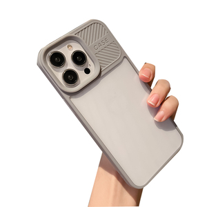 เคสโทรศัพท์มือถือแบบใสสองสี แฟชั่น สำหรับ <span class=keywords><strong>iPhone</strong></span> 16 <span class=keywords><strong>11</strong></span> <span class=keywords><strong>Pro</strong></span> <span class=keywords><strong>Max</strong></span> แผงอะคริลิกใส ป้องกันการกระแทก - Product Image 1
