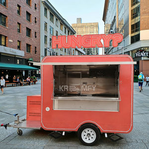 Quiosco al Aire Libre, Remolque de Comida, Carrito de Hot Dogs, Camión Cocina Móvil, Furgoneta de Comida Rápida Totalmente Equipada - Product Image 1