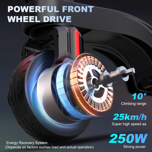 <span class=keywords><strong>Scooter</strong></span> Eléctrico Plegable X6 Personalizable con Batería de Litio Extraíble de 25 km/h, 250 W, 36 V, Disponible en Almacén Europeo - Product Image 5