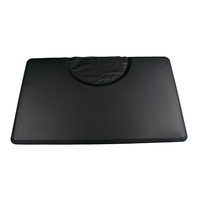 Tapis de chaise de barbier en silicone anti-fatigue pour salon de coiffure, tapis de soulagement de la pression pour coiffeur, tapis de pieds pour soins capillaires